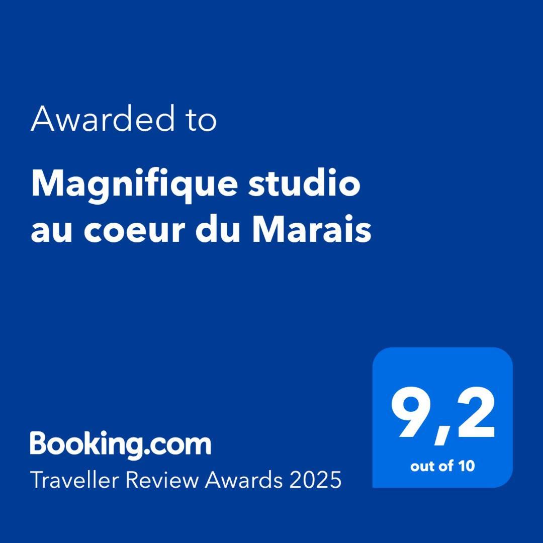 Magnifique Studio Au Coeur Du Marais Parijs Buitenkant foto